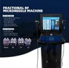 Originele micronedling fractionele RF-machine Morpheus 8 acne litteken verwijdering RF huid Verjaging anti-aging t 2 handgrepen werken samen schoonheidsmachine