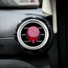 Veiligheidsgordels Accessoires Lollipop Cartoon Auto Air Vent Clip Outlet per clips Conditioner Drop levering OTPVN
