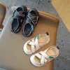 Sandaler sommarflickor Sandaler mode nya svarta pojkar strand sandaler andas non slip childrens sportskor barns avslappnade sandaler D240515