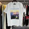 Kith Shirt Mens Designer T Shirt الفاخرة Kith Tshirt Man Man Summer County Cotton مطبوعة فضفاضة تي شيرت تي شيرت تنفس سريع تجفيف الرجال تي شيرت الأزياء