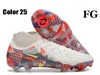 Sac-cadeau Mens High Ankle Bothoots Football Phantoms Luna Elite FG Firme Ground Cleats Neymar ACC GX 2 Soccer Chaussures Tops Outdoor Trainers Botas de Futbol