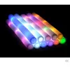 Party Decoration 12/15/30/60pcs Cheer Tube Stick Glow Sticks Dark Light For Bulk Colorful Wedding Foam RGB LED