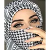 Homens arabas de cabeça árabe hijab lenço islâmico cota de turbante imprimido para turbante para homens Muslim Clothing Turbante 240506