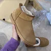 Tasman Slippers Tazz Slippers Australia Design Shoes Boots Outdoor Tazz Fluffy Snow Boots Mini Women Winter Platform Ankle Wool Shoes Sheepskin Real Leather 35-44