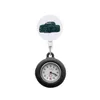 CHARMS CLACK CLACK CLIP Orologi tascabili arabo retrattile Numero Numero Nurse Watch Clip-On Hanging Quartz Cucia Drop Porta Ottia