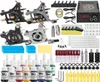 Tattoo Machine Complete Kit Coil Set Power Supply Needles Professional for Beginner Starter 2209237095077