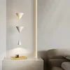 モダンなミニマリストのデザイナーアート砂時計が導かれ、シャンデリアの黒い白いベッドサイドリビングルームベッドルームホームデコレーション照明
