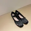 Ballet flat Paris Ballet Designer Professional Dance Shoes Satin ballerinas mm Platform Bowknot Shallow Mouth Single Shoe flat sandals women Loafers