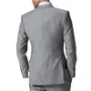 Herrenanzüge Anzug 3 Stück Business Casual Koreanische Version Slim passend für professionelle Kleidung Hochzeitskleider Jacke Weste mit Hosen