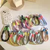 Mobile Phone Lanyard Hanging Decoration Can Be Carried Twist Rope Anti-loss Pendant Fashion Strong Wrist Phone Short Straps