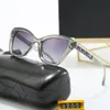 Designer óculos de sol mensual Casual Moda Butterfly Frame Sun Glasses Dhgate Luxury Mulher Sunglasses Sun Olhos de olho de gato 1: 1 polarize homem óculos