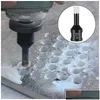 Professionella borrbitar 6mm-35mm Diamond Dry Bit M14 Tråd Core Vacuum Braze Drilling Ceramic Granite Marble Tile Hole Saw Drop Deli Dh0ed