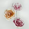 Kwiaty dekoracyjne 40 cm duża pianka Rose Outdoor Dekoracja ślubna sztuczna kwiat tła ściana