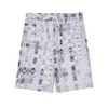 Mens Summer Fashion Shorts Board Short Gym Mesh Sportswear Quick Drying Swime Printing Man S Clothing Sweat Beach Pants Size M-3XL 990