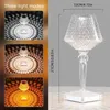 مصابيح طاولة LED CRYSTAL TABL