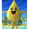 2024 High Quality Yellow Water Drops Mascot Costume halloween Carnival Unisex Adults Outfit fancy costume Cartoon theme fancy dress for Men Women