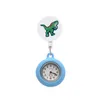 Карманные часы Цепочка Jurassic World 18 Clip Watches со вторичным аллигатором Medical Hang Clock подарок на доставку сестринского падения OT5UI