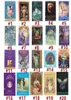 20 Style Tarot Cards Gra Oracle Golden Art Nouveau The Green Witch Universal Celtic Thelema Steampunk Tarots Deck Games DHL6826252