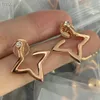 Nieuwe Creative Star Ear Stud Mode Earbrings geschenken voor vrouwen schattige Mini Little Star Earrings Holiday Jewelry Designer