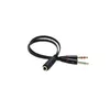 2024 Adaptateur TRRS de 3,5 mm 2 mâle 1 Femelle Mini Jack 3,5 mm 4 PIN SPIRTER