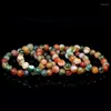 Strand Alxa Colorful Thread Bracelet Cultural And Amusement Wrapped Silk Agate