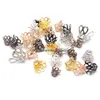 Bead Caps 1000Pcslot Metal Cup Hollow Flower Spacer Beads End Pendant Diy Charms Connectors Jewelry Finding 5X6Mm7504066 Drop Deliver Dhtzm