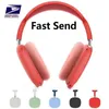 For airpods max air pro 2 3 2nd generation Headband Headphone Accessories Transparent Solid Silicone Waterproof Protective case airpod Max Headset cover Case