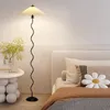 Lâmpada de lâmpada de 5 pés, lâmpada de pé, luminária de mesa de cabeceira japonesa retro japonesa para quarto, sala de estar, escritório, soquete de parafuso E27 E26, lâmpada excluída