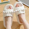 Summer Breathable and Fashionable New Anti slip One word Slippers Cute Deer Horn Slippers for Home Thick Sole Wearing Sandals Outside