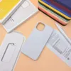 Custodia di telefono magnetico in silicone liquido animato per iPhone 12 Pro Max