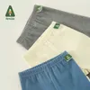 바지 Amila Baby Legging for Girls 2023 가을 새로운 대각선 인쇄 따뜻한 어린이 부드러운 패션 바지 어린이 순수한 면화 바지 240502