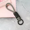 Tornario creativo per cordino intrecciato per la custodia del telefono Donne Anti Lost Knot Rope Strap Chiave Catene Accessori fai -da -te Fashion Keyring