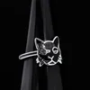 Designer Westwoods Cat Star Pierścień to minimalistyczny świeży i uroczy Księżniczka Instagram specjalna oferta