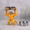 Action Toy Figures Anime Z Great Ape Vegeta Ashtray Super Saiyan Goku Gorilla Orangutan PVC Action CAR Decoration Model Toys Presents