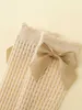 Kids Socks 3 pairs of mosquito proof socks decorated with baby girl bowsL2405