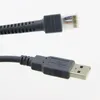 2024 2M USB an RJ48 RJ50-Scannerdatenkabel für LS1203 LS2208 LS4208 LS3008 CBU01-S07ZAR Symbol Barcode-Scanner-Kabel-Kabel-Dropfenschiff für