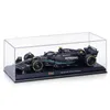 Diecast Model Cars Bburago 1 24 Mercedes AMG F1 Team W14 2023 Stor specialutgåva #44 Hamilton Alloy Car Model Formula Racing Die Cast Toys