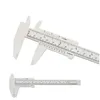 Vernier Calipers Wholesale Plastic Gauge Micrometer 0-150mm Mini Student Rer Standard ABS EXCINATE Mätverktyg 5 Färger Drop Del DH8TL