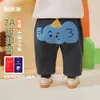 Dudu Family Big PP and Autumn New Baby Belly Protection Newborn Children's Long Pants Spring Clothing