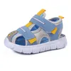 Sandals Childrens sandals boys girls beach shoes soft lightweight closed toes outdoor children toddlers summer baby shoes sandals d240515