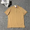 Men's Designer Polos Multicolor Pure Cotton Short Sleeved Shirt Business Embroidered Polo Collar T-shirt