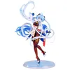 Action Toy Figures 28cm anime Ganyu Games Genshin Impact Action Love Ganyu Figur Standing Paimon Model Toys Collection Doll PVC Boxed Y240515