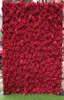 Dekoratif Çiçek Çelenkleri 3D Paneller ve ROIL Yapay Duvar Düğün Dekorasyonu Sahte Kırmızı Gül Şakayolları Fonkuk Koşucuları Ho7406854