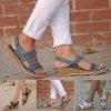 Kadın Sandalet Büyük Boyut 43 Yaz Kadın Düşük Topuk Kama Günlük Platform Moda Bayanlar Açık Ayak Ayakkabı 727D