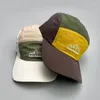 Ball Caps Japanese Retro Embroidery Color Block Baseball Hats Men Women Breathable Sunshade Snapback Versatile Fashion Outdoor
