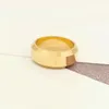 Anelli di banda semplice Love Ring Mens Rings Classic Fashion Luxury Designer Gioielli da donna in acciaio inossidabile in lega in oro oro rosa d'argento non si dissolve mai non è allergico