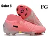 Sac-cadeau Mens High Ankle Bothoots Football Phantoms Luna Elite FG Firme Ground Cleats Neymar ACC GX 2 Soccer Chaussures Tops Outdoor Trainers Botas de Futbol