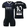 Football Jersey 2324 Riyadh New Moon 2 away size 10 Neymar football set sports training jersey