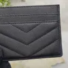 Kort kvinnors lyxdesigner Kreditkortshållare Krokodil Kvinnor Plånbokskorthållare Pocket Organisator Korthållare Fall Small Mini Wallet Recto Verso Wallet Dhgate