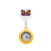 Lettera di favore della festa Orologi tasca della clip Butterfly Orologi per operatori medici retrattili Badge Bout Infermiera FOB Watch con alli otjvg di seconda mano